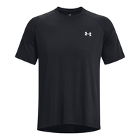 安德玛(UNDERARMOUR)春夏Tech男子反光训练运动短袖T恤1377054 黑色001 M