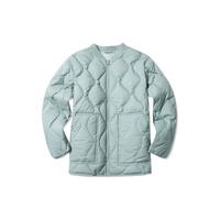 可隆 KOLON SPORT女鹅绒羽绒服防泼水轻量保暖羽绒夹克 薄荷绿MT 170/L