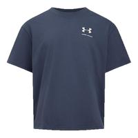 安德玛UA春夏Heavyweight男子高克重运动休闲短袖T恤1387285