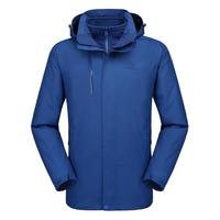 CAMEL 骆驼 男子三合一冲锋衣 A7W217127 普蓝 XL