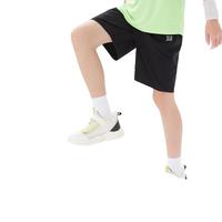 361°童装男女童梭织五分裤夏季小中大童运动裤男童短裤 经典黑1702 130 130cm