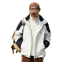 吉普 男女款三合一冲锋衣 HLZ1818