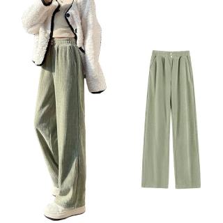 班尼路 雪尼尔直筒裤百搭长裤时尚休闲裤