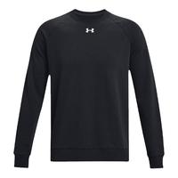 安德玛 UNDERARMOUR秋冬Rival男子抓绒圆领训练运动卫衣1379755