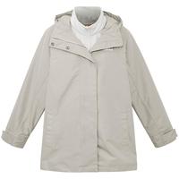 Timberland 女装防水三合一冲锋衣24秋冬户外抓绒|A41T3 A41T3071/浅灰色 L