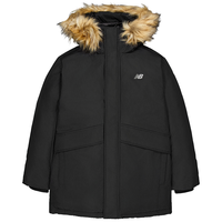New Balance NB中长款冬季男女防泼水鸭绒羽绒服AMJ43358 BK AMJ43358