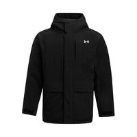 安德玛(UNDERARMOUR)秋冬Urban Down男子训练运动短款鸭绒羽绒服6001974 黑色001 XL