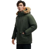 凯乐石KAILAS 毛领羽绒服中长款大鹅绒服韩版防水登山加厚羽绒外套