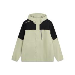 李宁 马龙同款冲锋衣情侣春季户外登山服CF溯万龙甲防风防水夹克外套