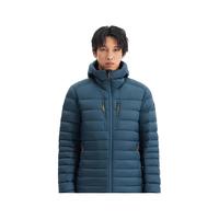 迪卡侬（DECATHLON）男女羽绒服内胆加厚连帽保暖常规款外套面包服 TREK500 男款-橄榄绿 L