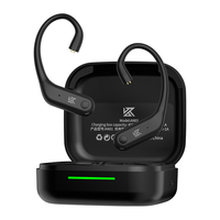 KZ AN01 LDAC解码 ANC主动降噪 黑色 真无线耳挂耳机