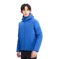 可隆 KOLON SPORT大鹅绒服男款户外防风鹅绒夹克防泼水保暖羽绒服 LHDJ4SN199-BU 蓝色 175/L
