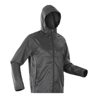 迪卡侬户外男防水外套男便携徒步登山可收纳夹克5042749 2XL