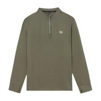 京东京造运动长袖t恤男户外加绒保暖打底发热排汗跑步 深橄榄绿 XXXL 