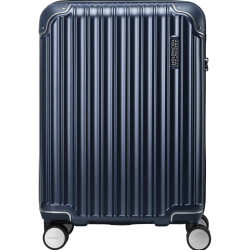 美旅 箱包八轮旋转拉杆箱时尚旅行李箱轻便密码箱NL7深蓝色20英寸