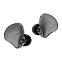 KZ EDC PRO 单动圈HIFI入耳式有线耳机 高音质发烧级入门音乐游戏吃鸡k歌耳机可