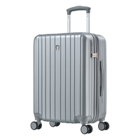 OIWAS 爱华仕 拉杆箱 OCX6182 银灰色 24英寸