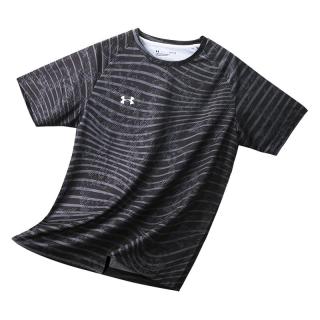 安德玛 UNDERARMOUR）男装女装 2024夏季时尚潮流运动T恤训练短袖舒适透气体恤 24500510-001 L