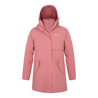 狼爪 三合一夹克女秋冬户外防水抓绒内胆两件套装