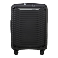 新秀丽（Samsonite）行李箱明星同款大波浪箱拉杆箱登机箱20英寸黑色KJ1*09001