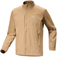 ARC'TERYX始祖鸟 GAMMA LIGHTWEIGHT JACKET 防风 男子 软壳夹克 Canvas/砂陶棕 S