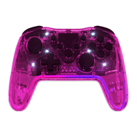 ROVOG 羅維格 透明炫光 NS-Switch无线蓝牙PRO手柄 半透红