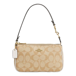 COACH NOLITA系列 女士单肩包 C3308 IMDQC 卡其白色 小号