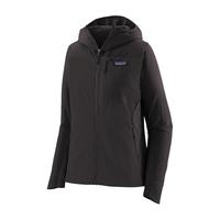 女士连帽抓绒衣 R1 CrossStrata 85450 patagonia巴塔哥尼亚 BLK XS