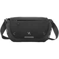 光影行星 斜挎包男女单肩背包机能胸包运动休闲通勤潮大容量平板邮差包 /中号-适合11寸平板