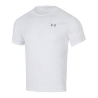 UNDER ARMOUR安德玛男子运动短袖25UA TECH跑步训练舒适速干衣1327965 白色-100 2XL