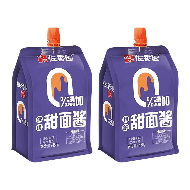 佐香园甜面酱* 【0添加】 家用炸酱面 炒菜焖炖蘸调味酱