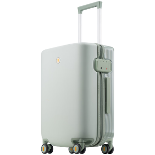 地平线8号 行李箱20英寸旅行登机箱男女TSA密码箱万向轮Flora系列 豆蔻青