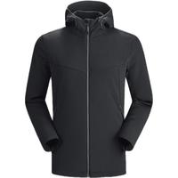 KAILAS 凯乐石 软壳衣保暖防风防泼水透气单层秋冬徒步冲锋外套男款 KG2349105 男款-墨黑