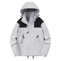 CAMEL皇家骆驼单层冲锋上衣男女衣服2024春秋款防水夹克外套户外登山服