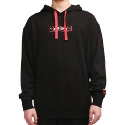 PUMA 连帽套头宽松透气跑步运动衫 531299-01 L