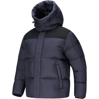 可隆 KOLON SPORT户外男子休闲羽绒服冬季运动保暖鹅绒服外套夹克 LHDJ3WTK17-NV 藏蓝 175/L