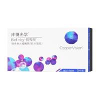 库博光学透明隐形眼镜佰视明月抛3片硅水凝胶