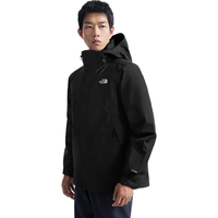 The North Face北面三合一冲锋衣男户外棉内胆冲锋外套81RN JK3/黑色 M
