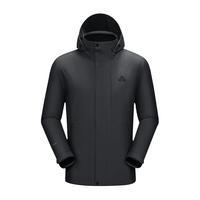 伯希和户外冲锋衣男三合一可拆卸摇粒绒内胆防风徒步外套女