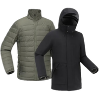 DECATHLON 迪卡侬 男女款户外三合一羽绒服