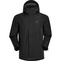 KAILAS凯乐石猎风冲锋衣FILTERTEC 2L防水户外徒步防风登山夹克男 墨黑 XL