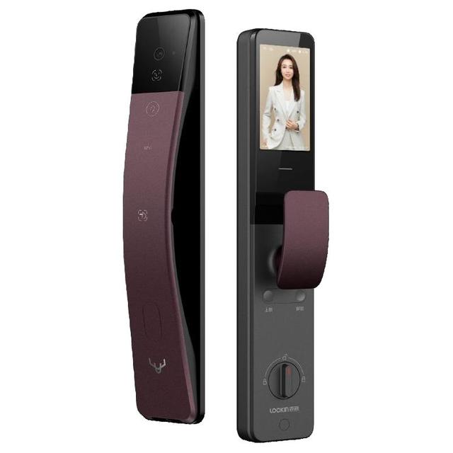 鹿客 掌静脉S6人脸识别Ultra智能全自动密码家用指纹双摄猫眼门锁