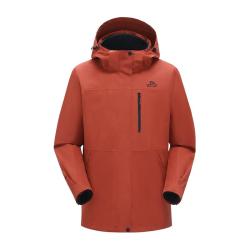 伯希和 户外冲锋衣女款三合一防风防雨徒步登山服男