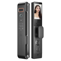 索将军S10 智能门锁 指纹锁 3D人脸识别智能锁密码锁电子锁全自动入户门 S6人脸识别+远程解锁(指导安装)