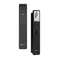 EZVIZ 萤石 3D人脸识别可视大屏猫眼智能锁y3000FVS无需指纹家用防盗门锁