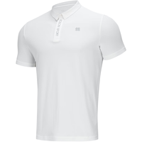 可隆 KOLON SPORTPOLO衫 男子户外保罗速干吸湿露营徒步运动翻领短袖T恤 LHPT4MTT57-IV 象牙白 175/L