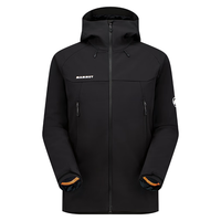 MAMMUT猛犸象Winterfield 男士防风抓绒保暖软壳夹克上衣 黑色 M