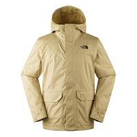 北面（The North Face）单层冲锋衣男防风夹克外套防水透汽可搭内胆24春季|8AUK LK5/卡其色 XL/180