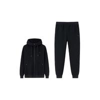安踏 ANTA【两件套】运动服套装女装品牌春秋款休闲运动跑步卫衣外套女