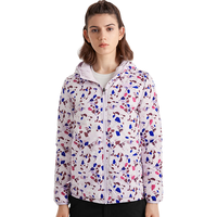 THE NORTH FACE 北面 羽绒服女户外保暖双面穿700蓬羽绒外套5AY2 9V5/紫色  L